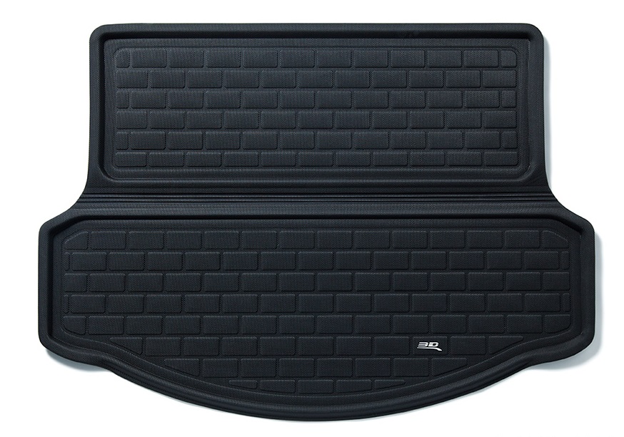 Коврик багажника текстильный BMW 1 F20 2011- LINER 3D Lux с бортиком черный